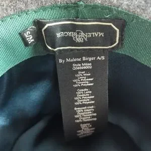 Malene Birger | Accessories | Malene Birger Green Felt Hat  display picture 2